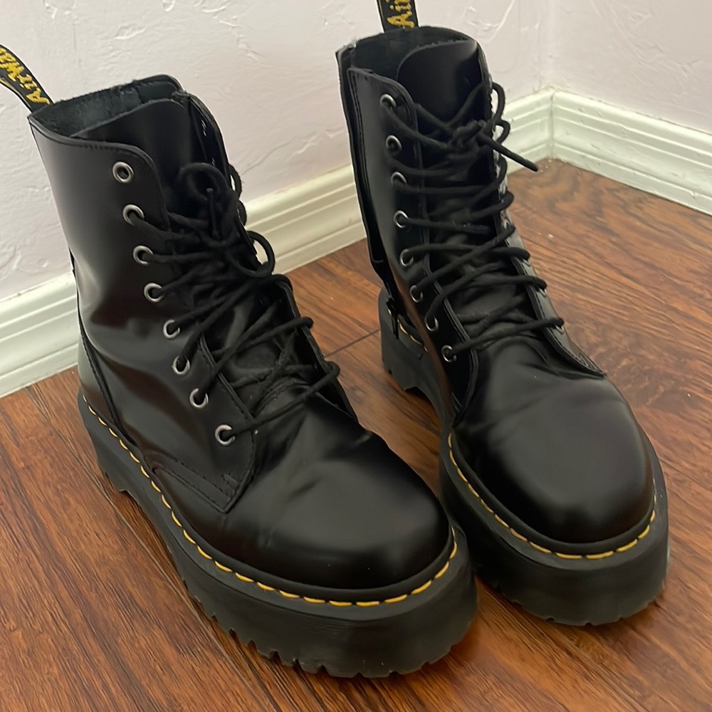 Dr. Martens platform boots